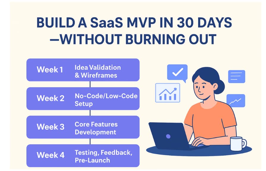 Build a SaaS MVP in 30 Days—Without Burning Out
